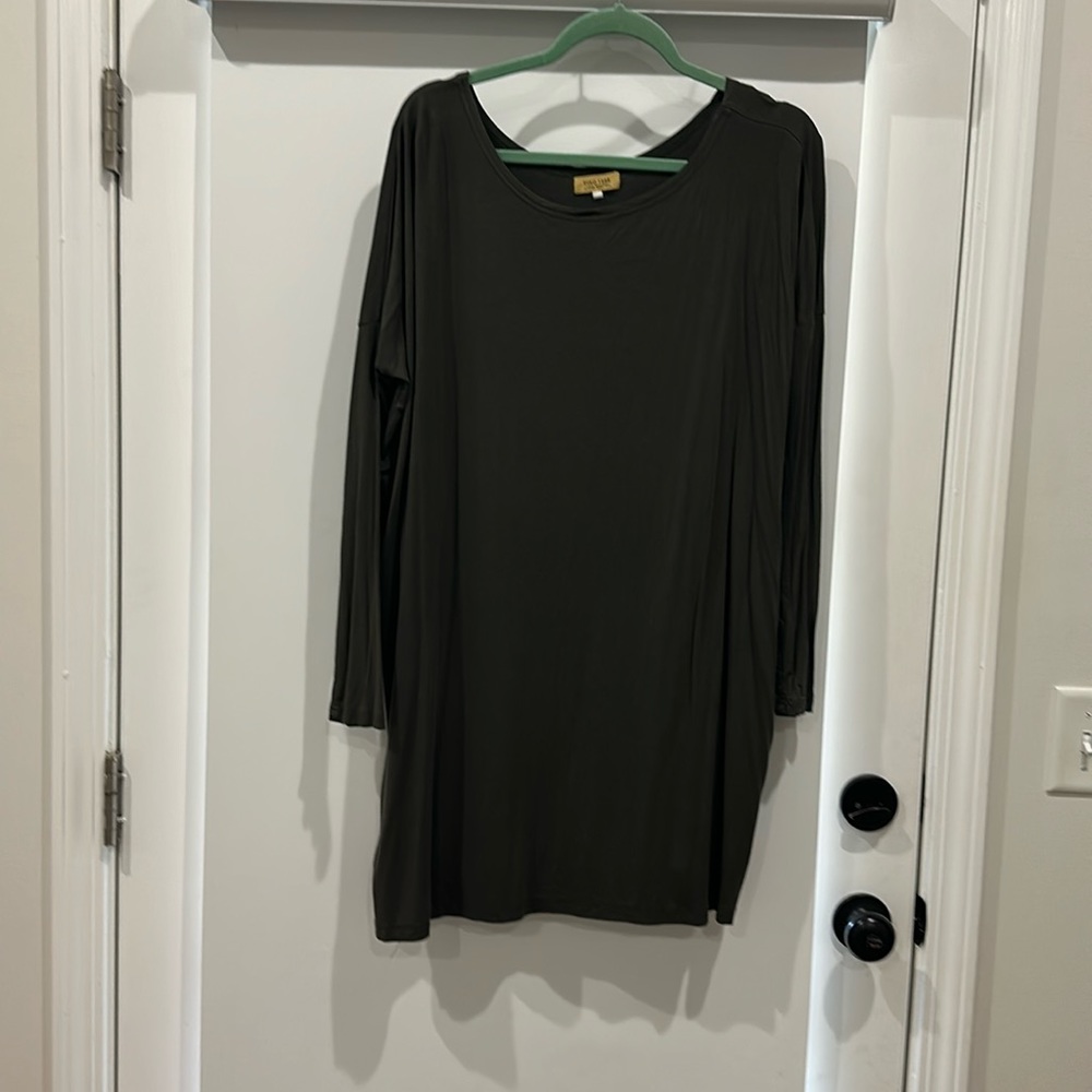Olive Green Piko tunic